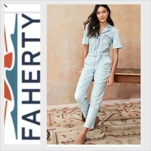 Faherty Blythe Jumpsuit size XS